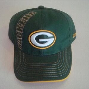 GREEN BAY PACKERS REEBOK HAT CAP VINTAGE Y2K 00S‎ J1
